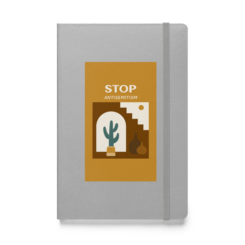 Stop Antisemitism | Plants & Flowers Edition | Hardcover Notebook
