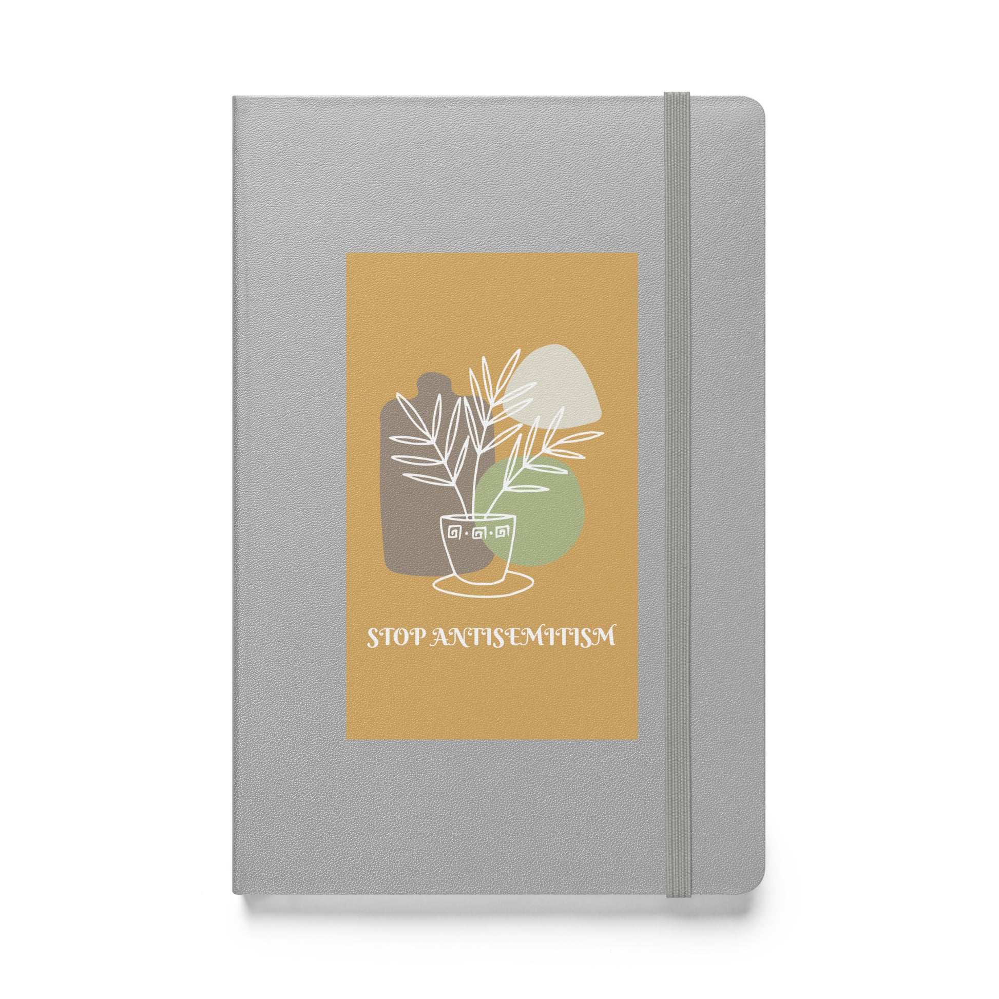 Stop Antisemitism | Plants & Flowers Edition | Hardcover Notebook Jouparty