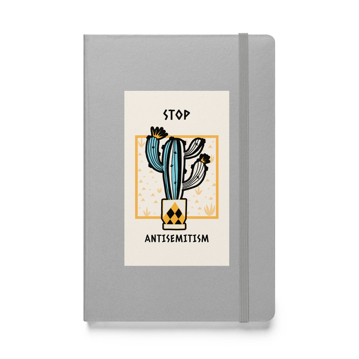 Stop Antisemitism | Plants & Flowers Edition | Hardcover Notebook Jouparty