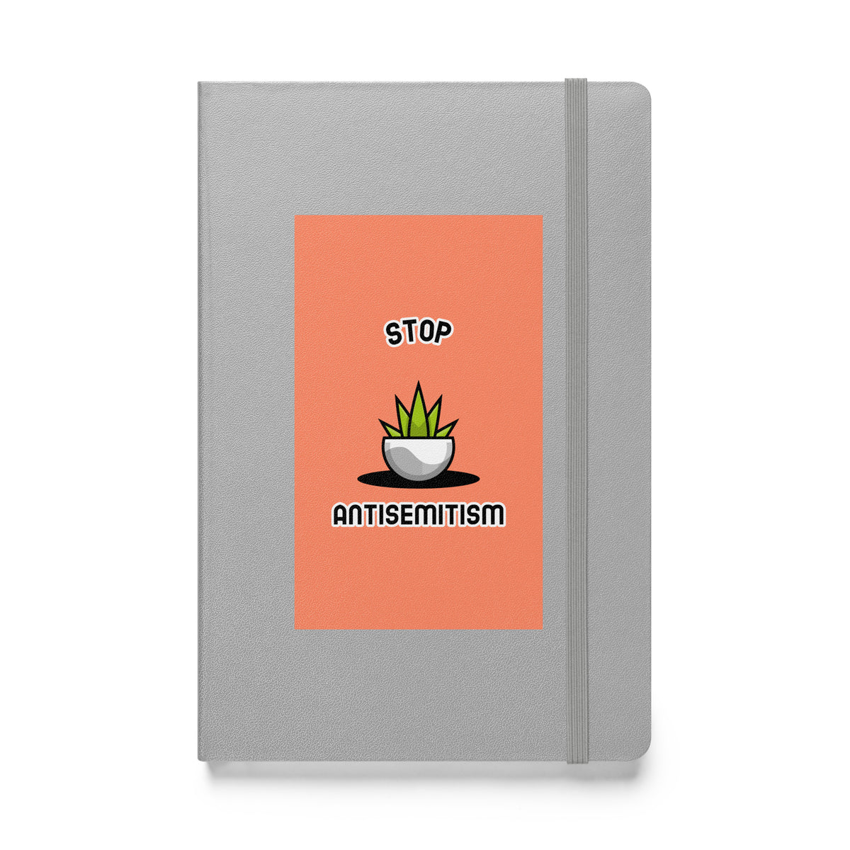 Stop Antisemitism | Plants & Flowers Edition | Hardcover Notebook Jouparty