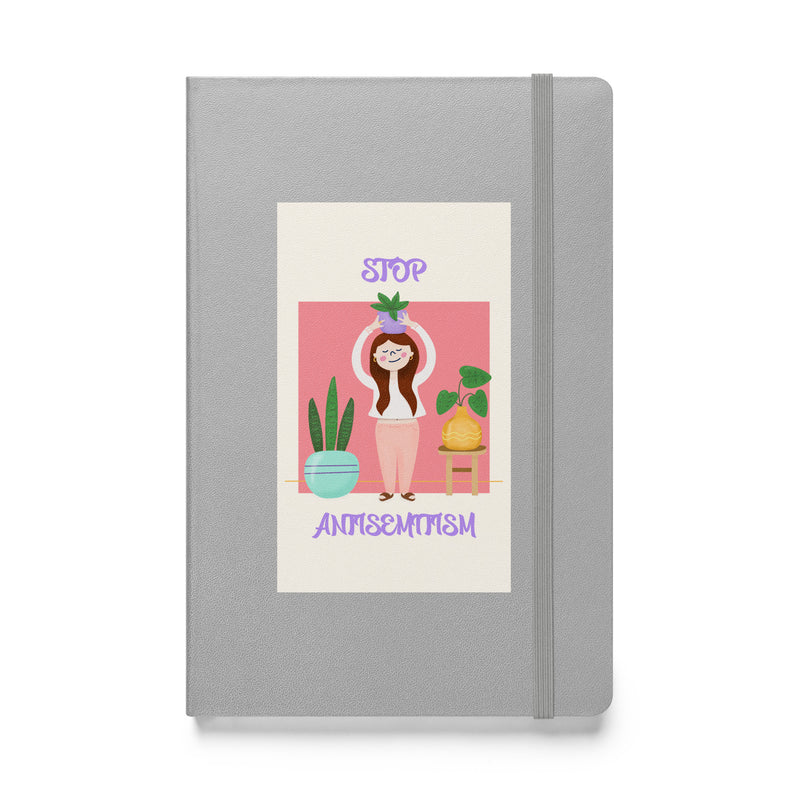 Stop Antisemitism | Plants & Flowers Edition | Hardcover Notebook