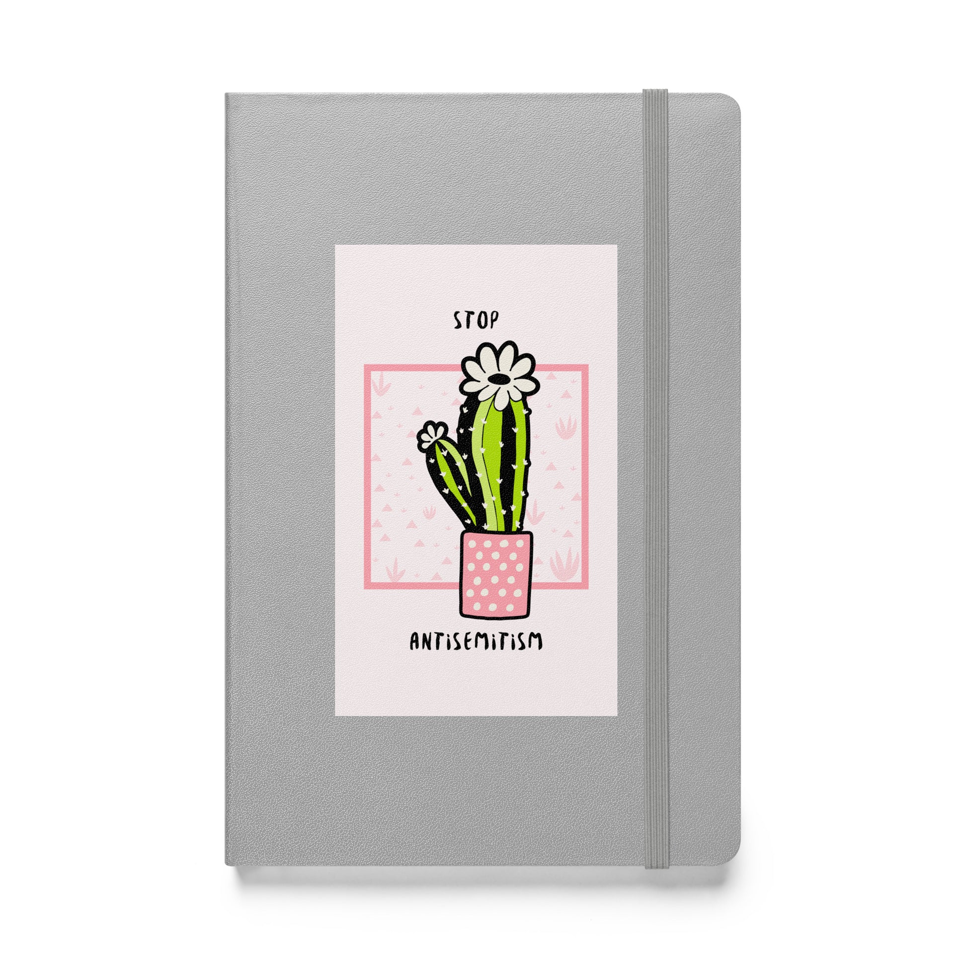 Stop Antisemitism | Plants & Flowers Edition | Hardcover Notebook