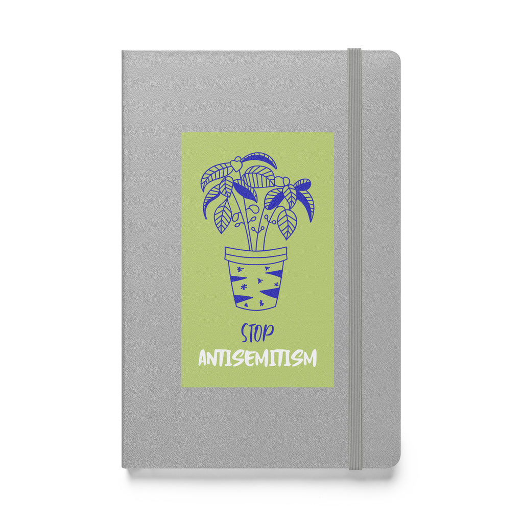 Stop Antisemitism | Plants & Flowers Edition | Hardcover Notebook