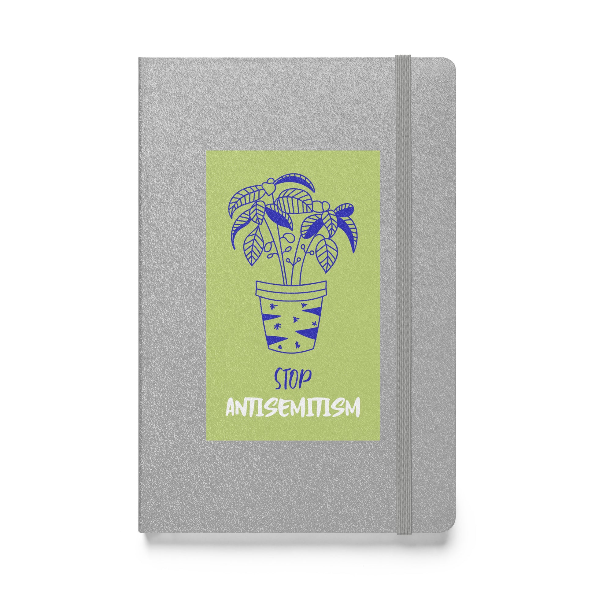 Stop Antisemitism | Plants & Flowers Edition | Hardcover Notebook