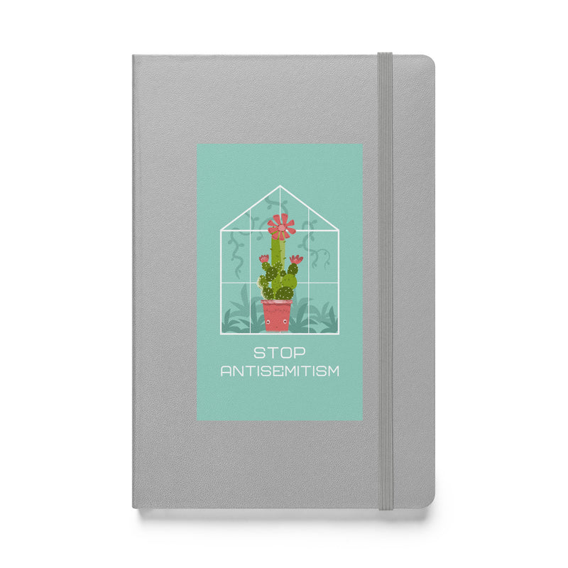 Stop Antisemitism | Plants & Flowers Edition | Hardcover Notebook