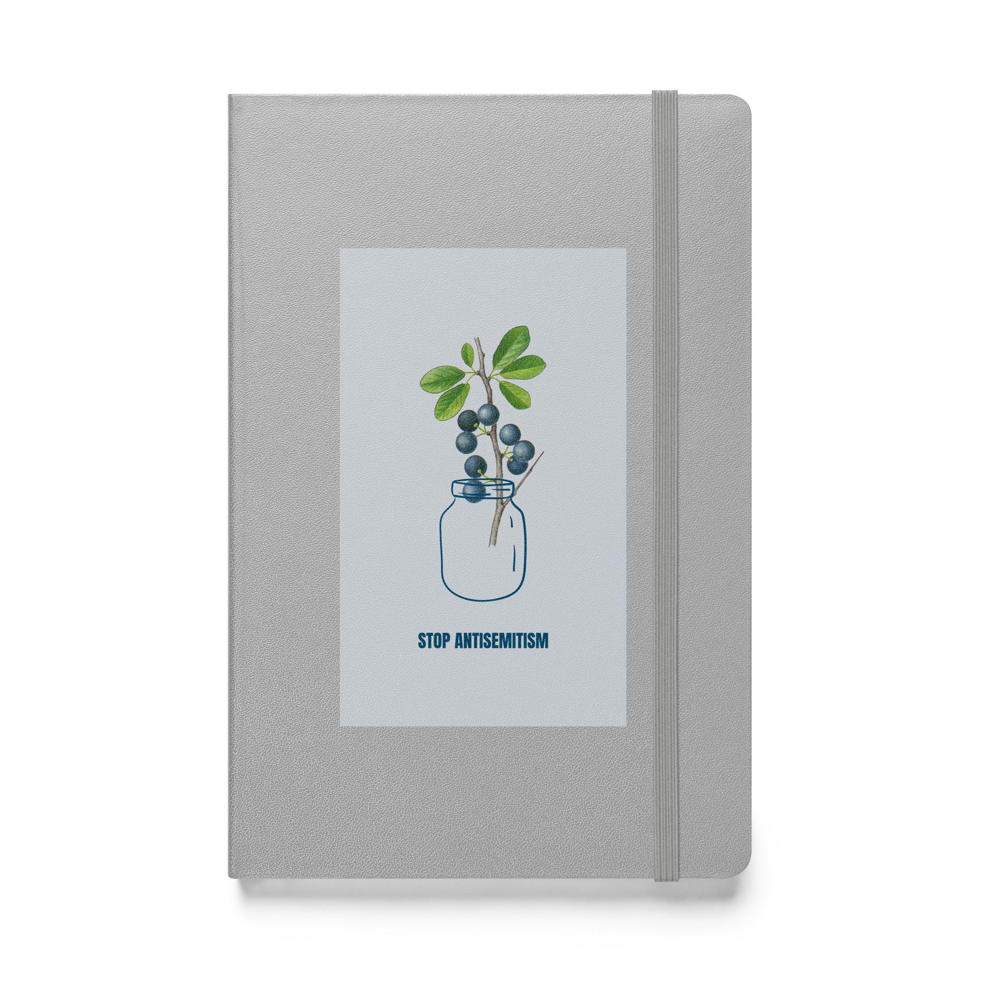 Stop Antisemitism | Plants & Flowers Edition | Hardcover Notebook