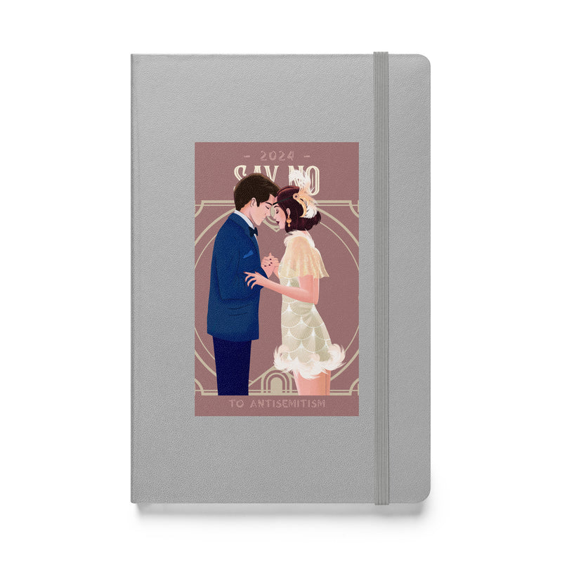 Art Deco Love Story | No Antisemitism | Hardcover Notebook