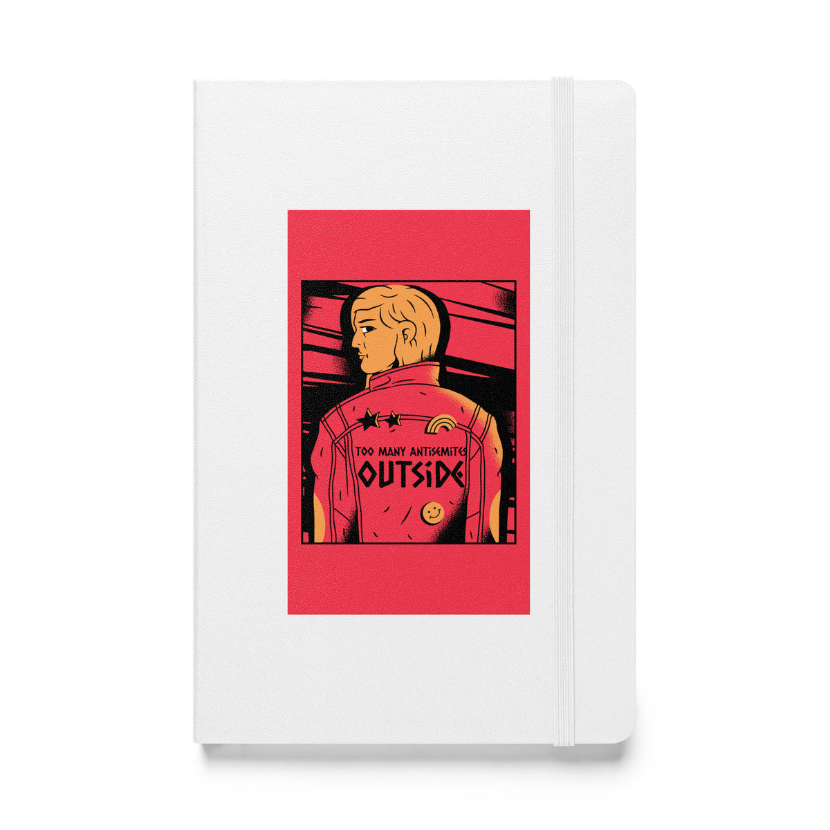 Too Many Antisemites Outside | Hardcover Notebook Jouparty