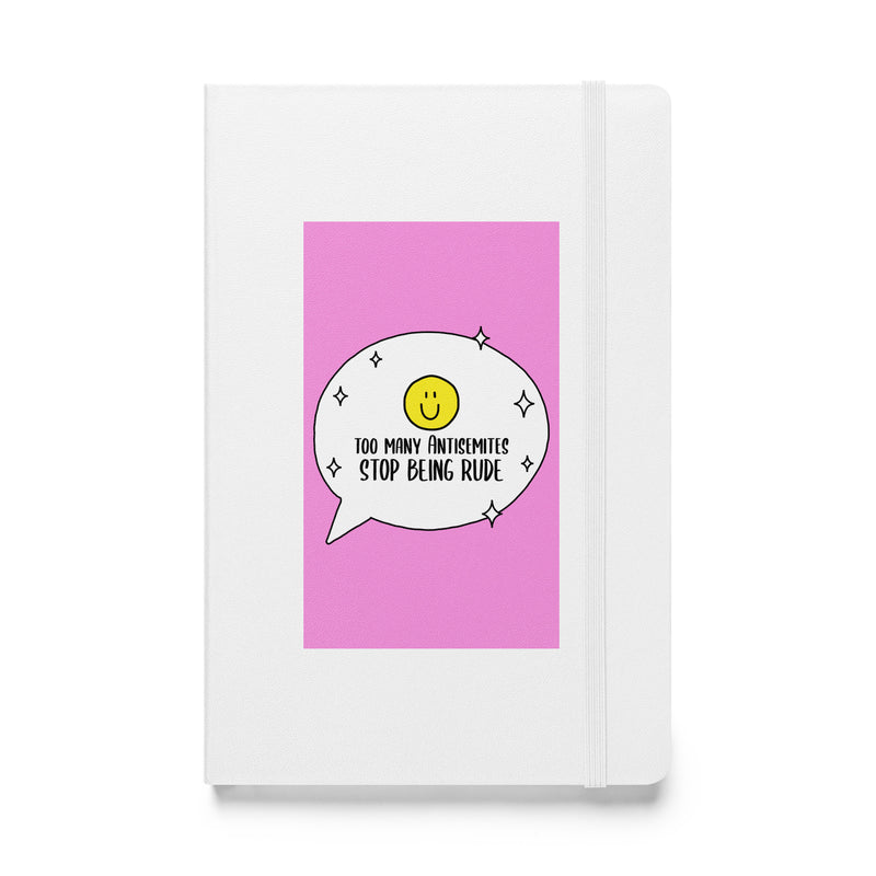 Too Many Antisemites Outside | Hardcover Notebook