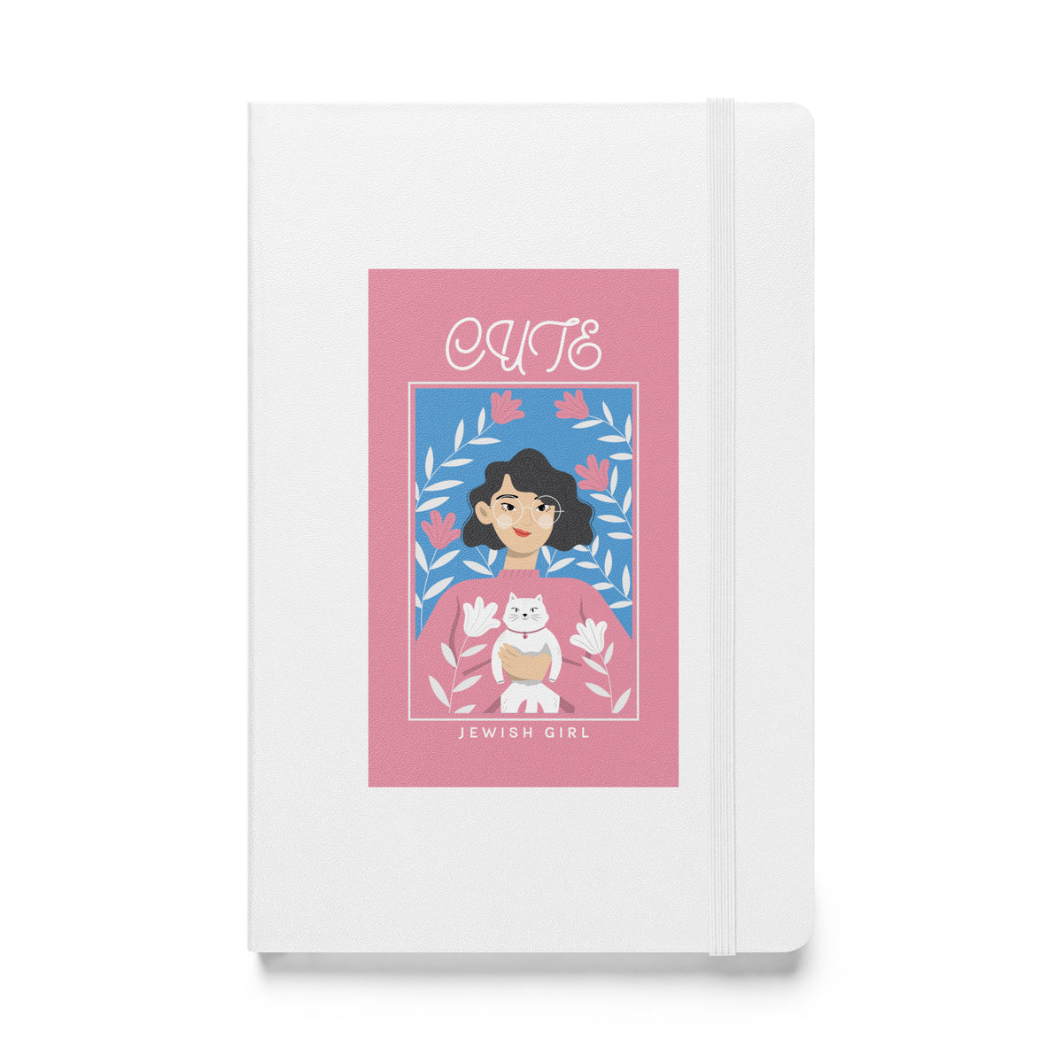 Jewish Girl Power | Hardcover Notebook Jouparty