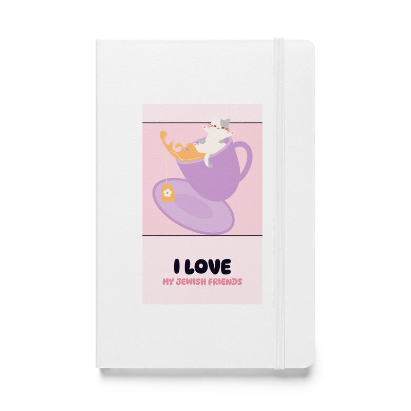 I Love My Jewish Friends | Pink Edition | Hardcover Notebook