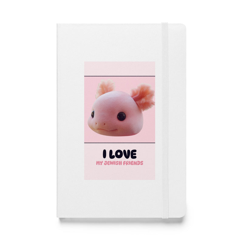 I Love My Jewish Friends | Pink Edition | Hardcover Notebook