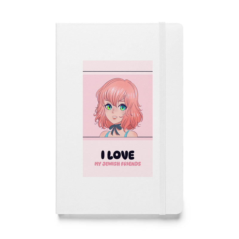 I Love My Jewish Friends | Pink Edition | Hardcover Notebook