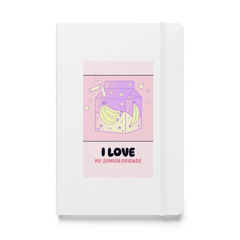 I Love My Jewish Friends | Pink Edition | Hardcover Notebook