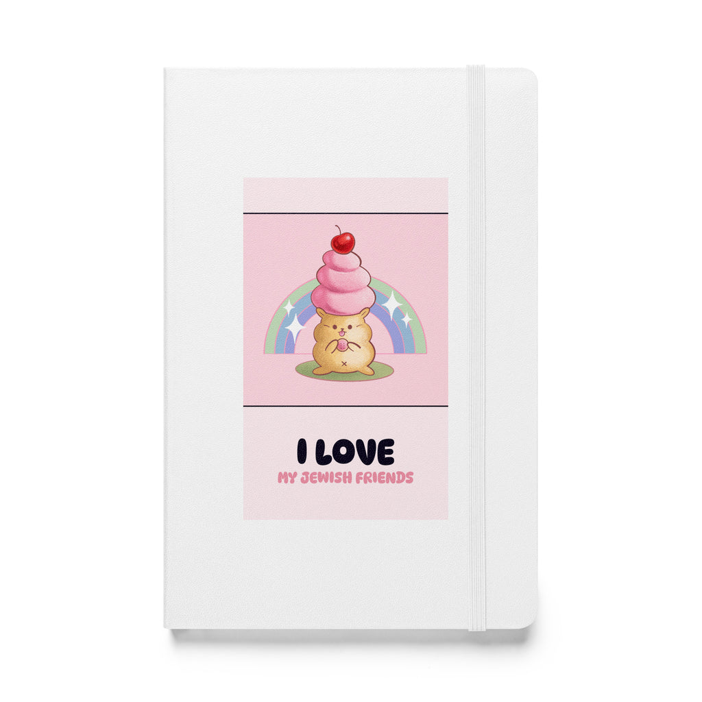 I Love My Jewish Friends | Pink Edition | Hardcover Notebook
