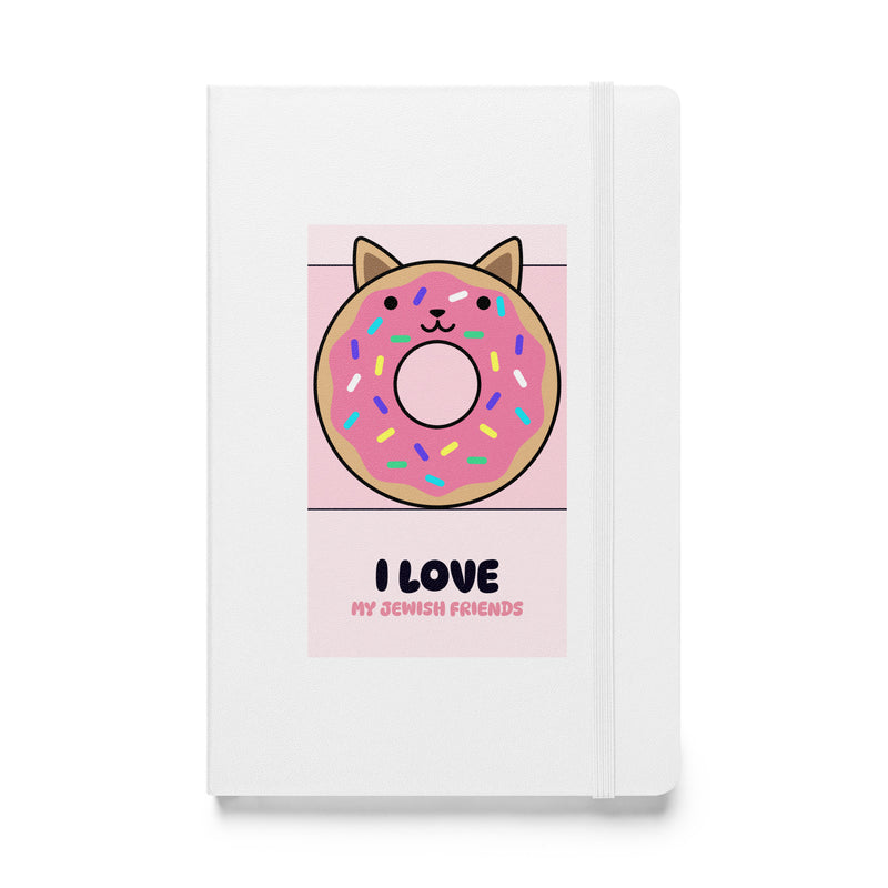 I Love My Jewish Friends | Pink Edition | Hardcover Notebook
