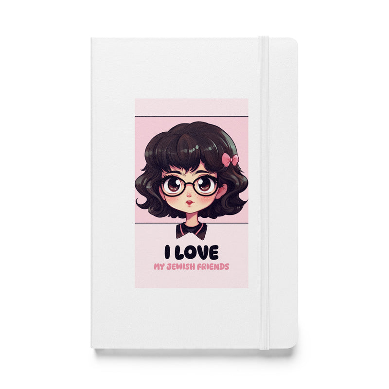 I Love My Jewish Friends | Pink Edition | Hardcover Notebook