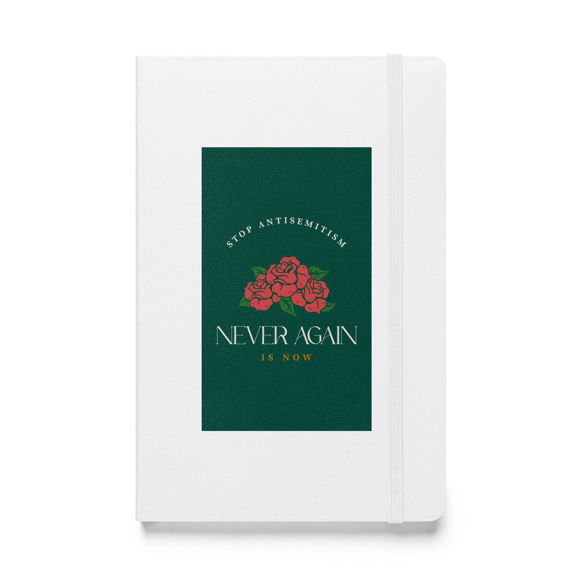 Stop Antisemitism | Plants & Flowers Edition | Hardcover Notebook Jouparty