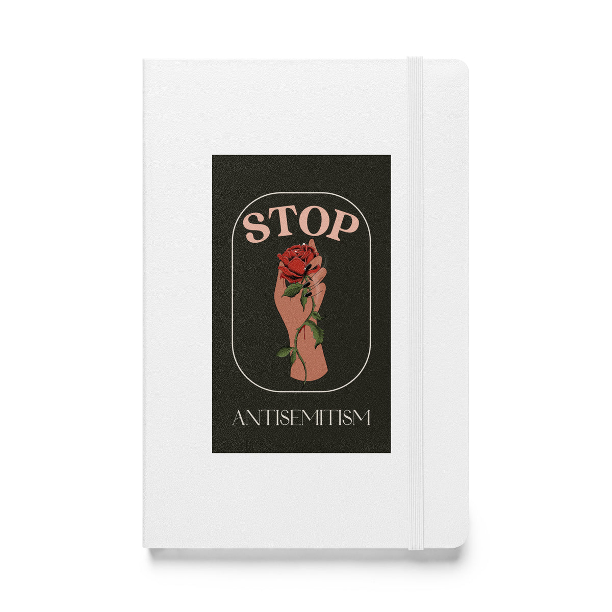 Stop Antisemitism | Plants & Flowers Edition | Hardcover Notebook Jouparty
