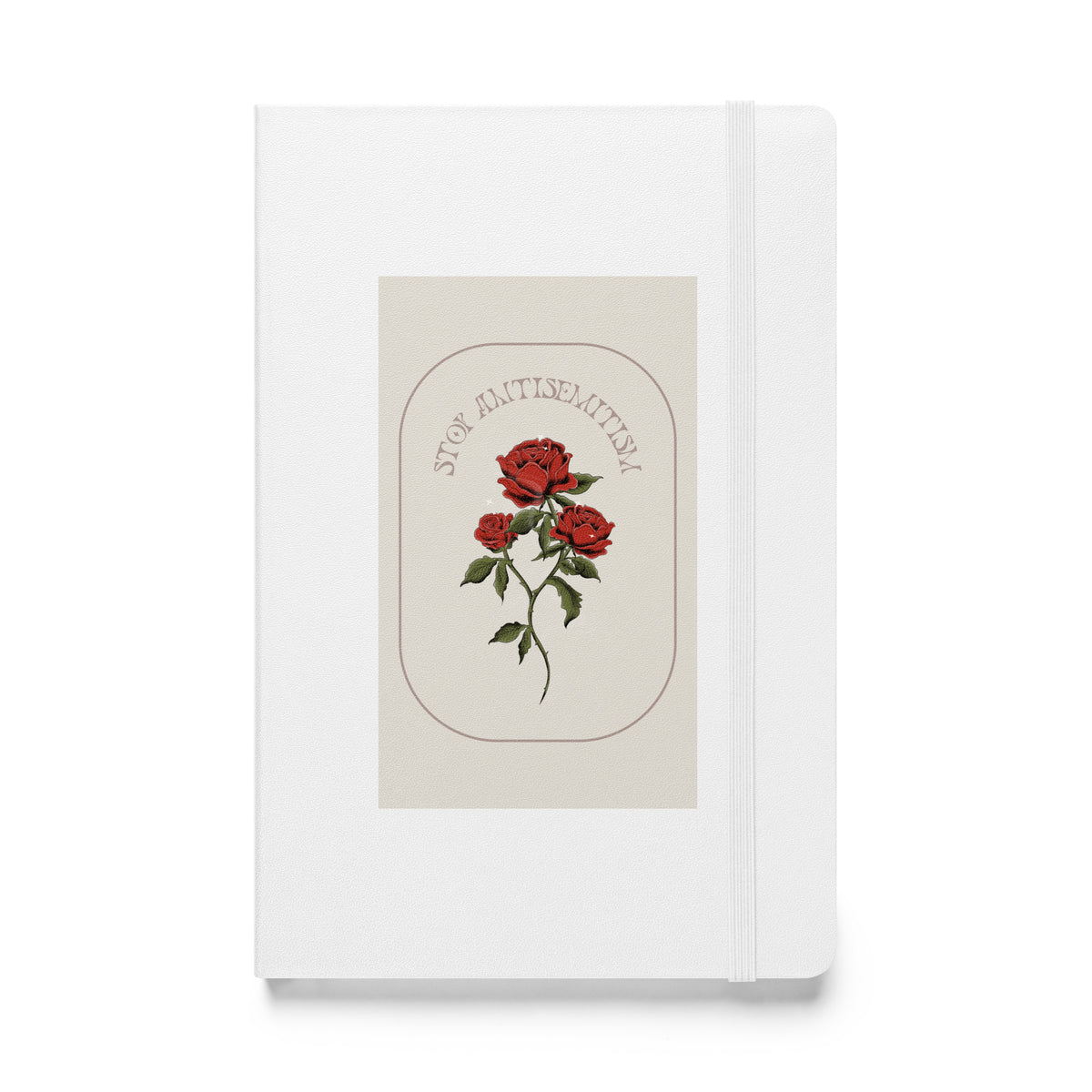 Stop Antisemitism | Plants & Flowers Edition | Hardcover Notebook Jouparty