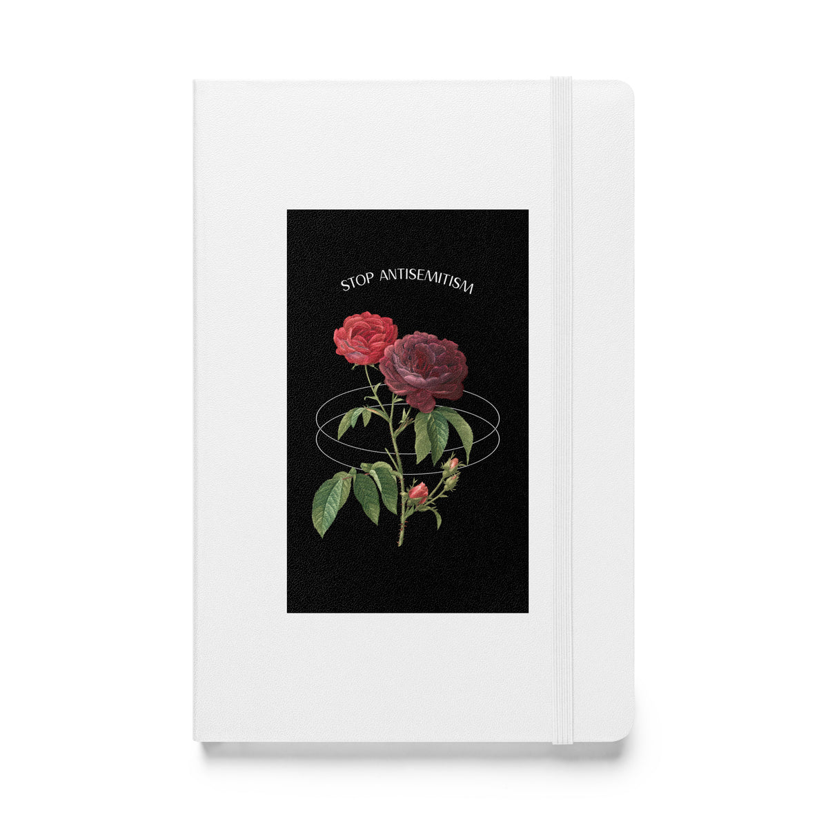 Stop Antisemitism | Plants & Flowers Edition | Hardcover Notebook Jouparty