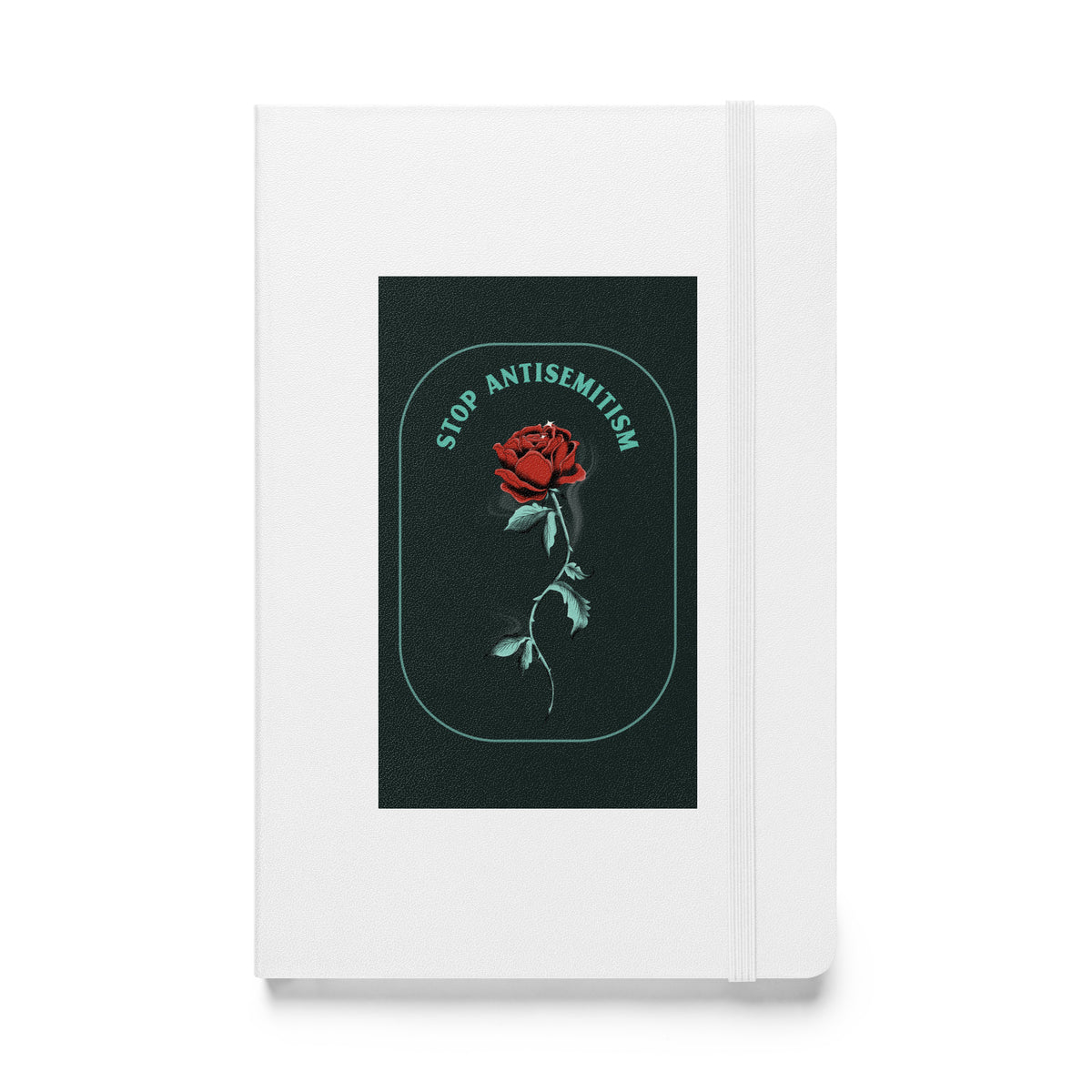 Stop Antisemitism | Plants & Flowers Edition | Hardcover Notebook Jouparty