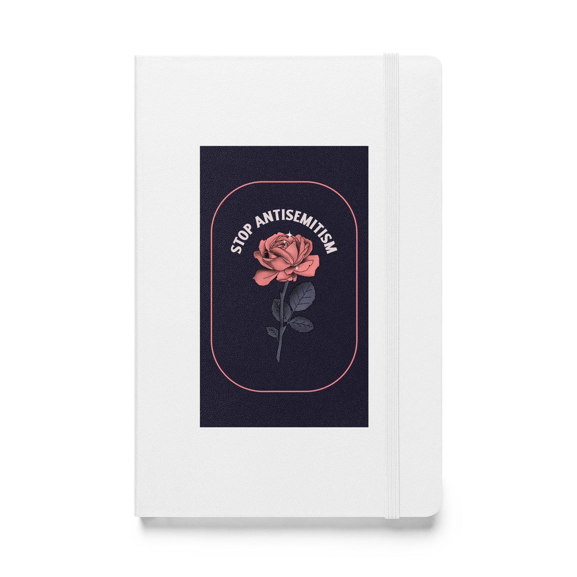 Stop Antisemitism | Plants & Flowers Edition | Hardcover Notebook