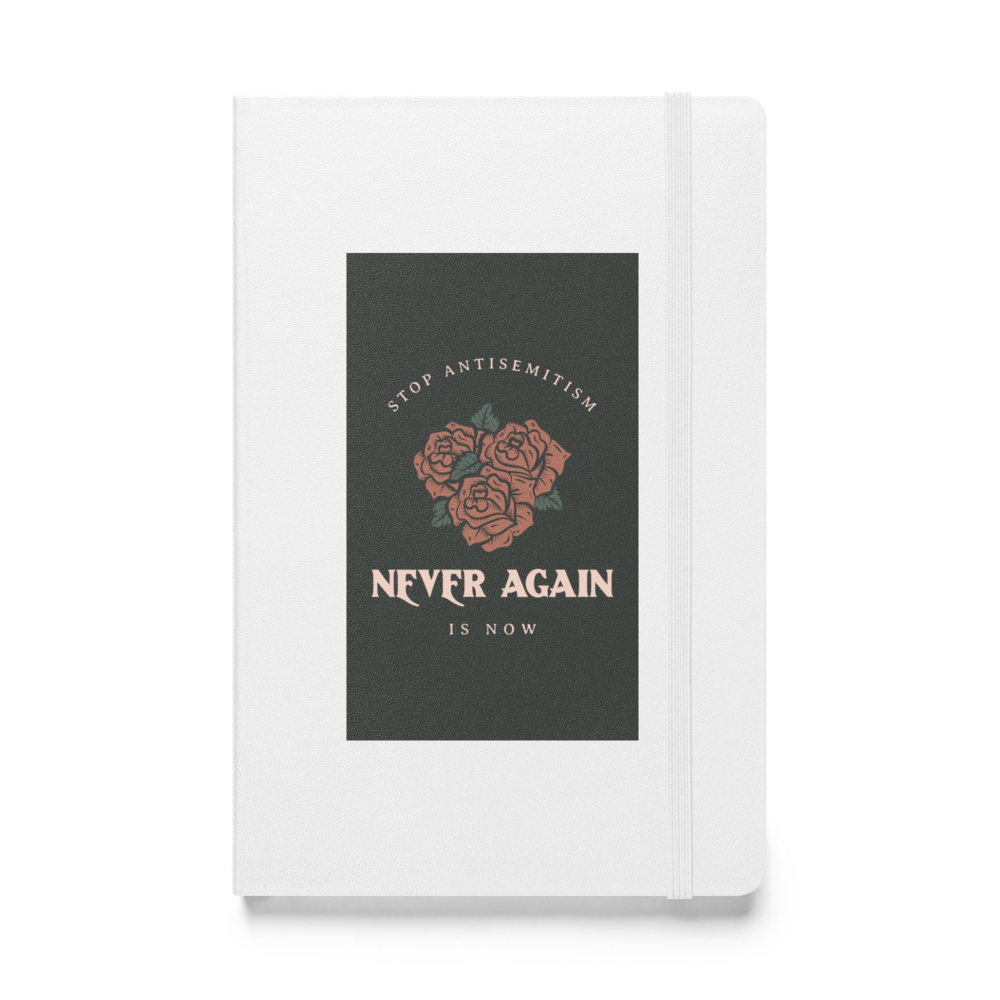 Stop Antisemitism | Plants & Flowers Edition | Hardcover Notebook