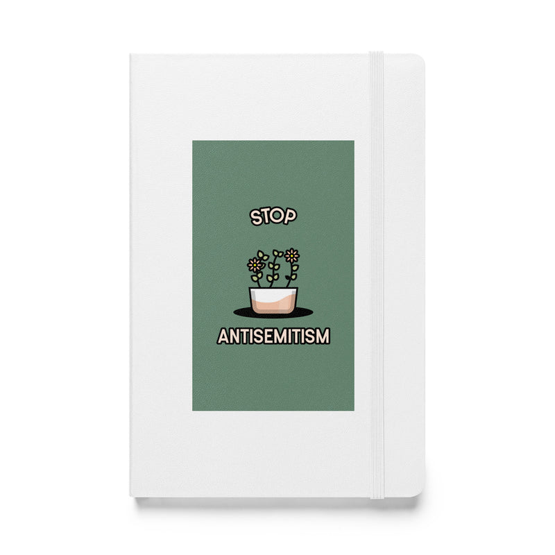 Stop Antisemitism | Plants & Flowers Edition | Hardcover Notebook