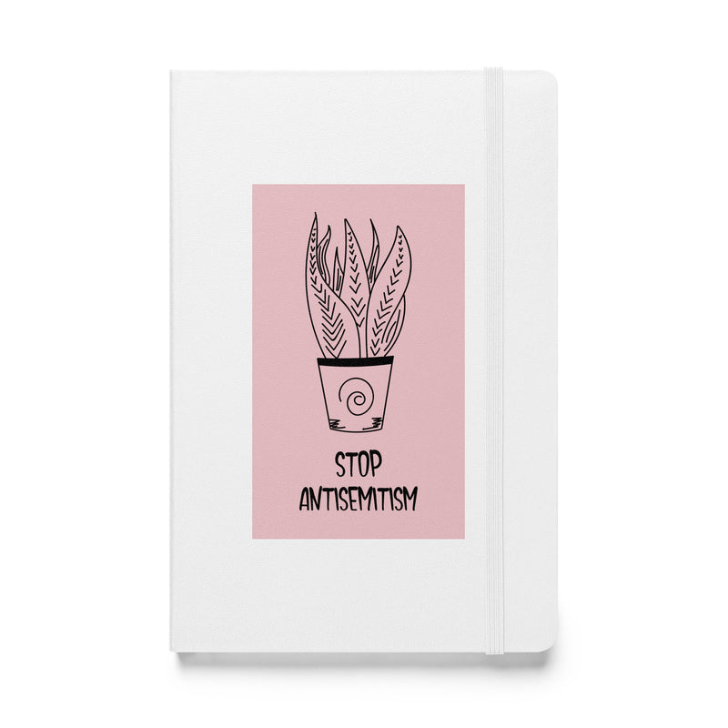 Stop Antisemitism | Plants & Flowers Edition | Hardcover Notebook