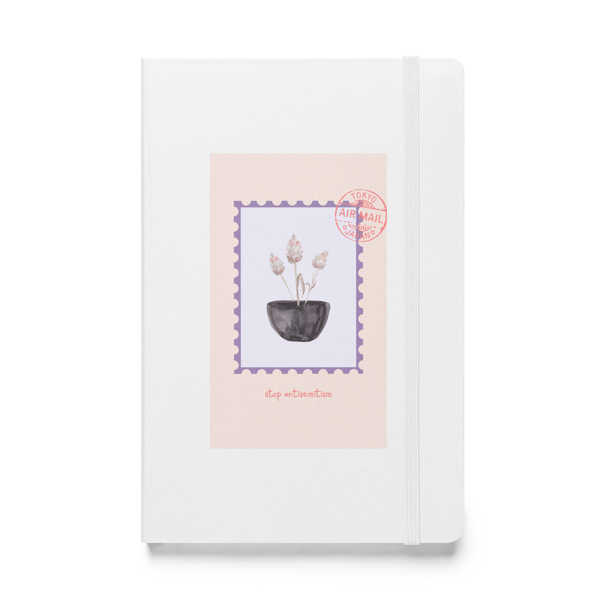 Stop Antisemitism | Plants & Flowers Edition | Hardcover Notebook Jouparty