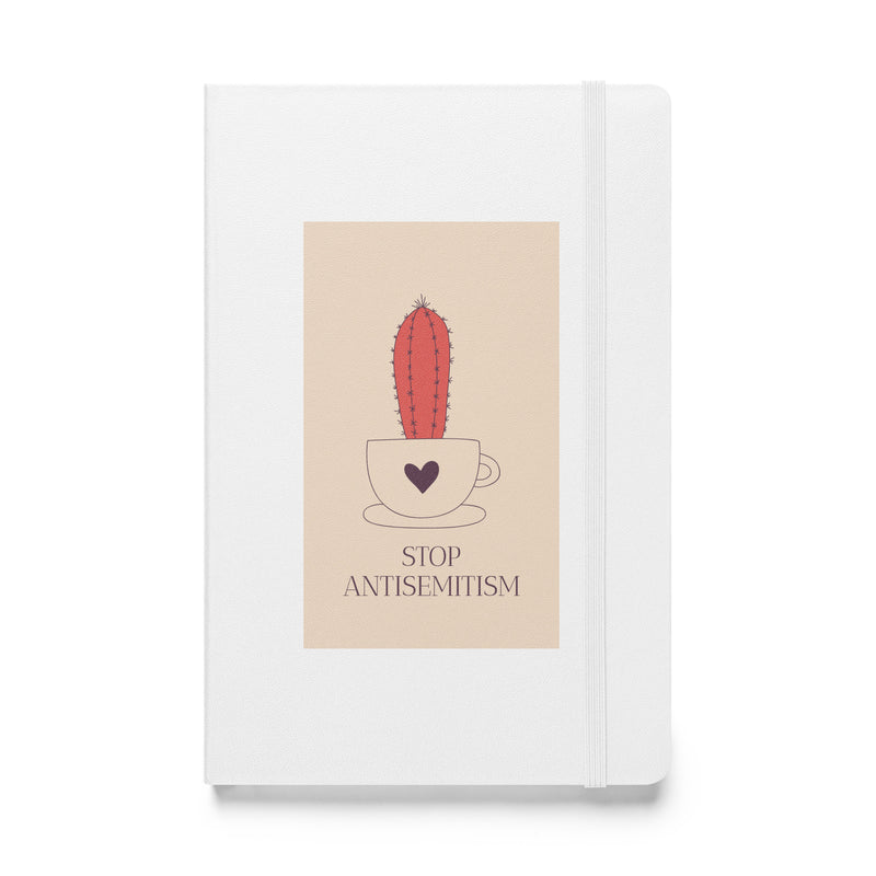 Stop Antisemitism | Plants & Flowers Edition | Hardcover Notebook