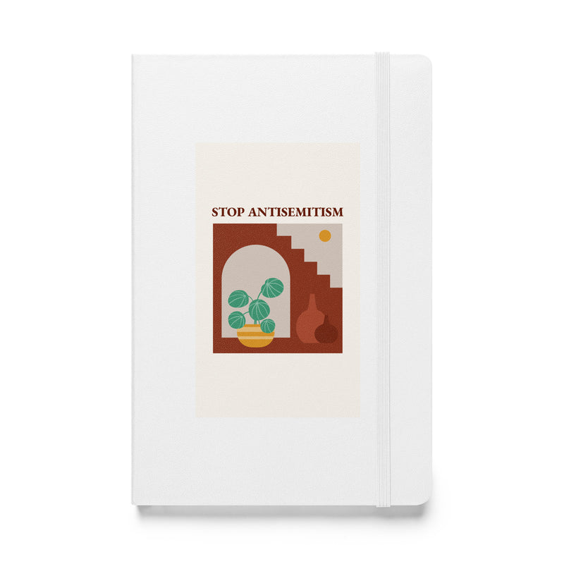 Stop Antisemitism | Plants & Flowers Edition | Hardcover Notebook