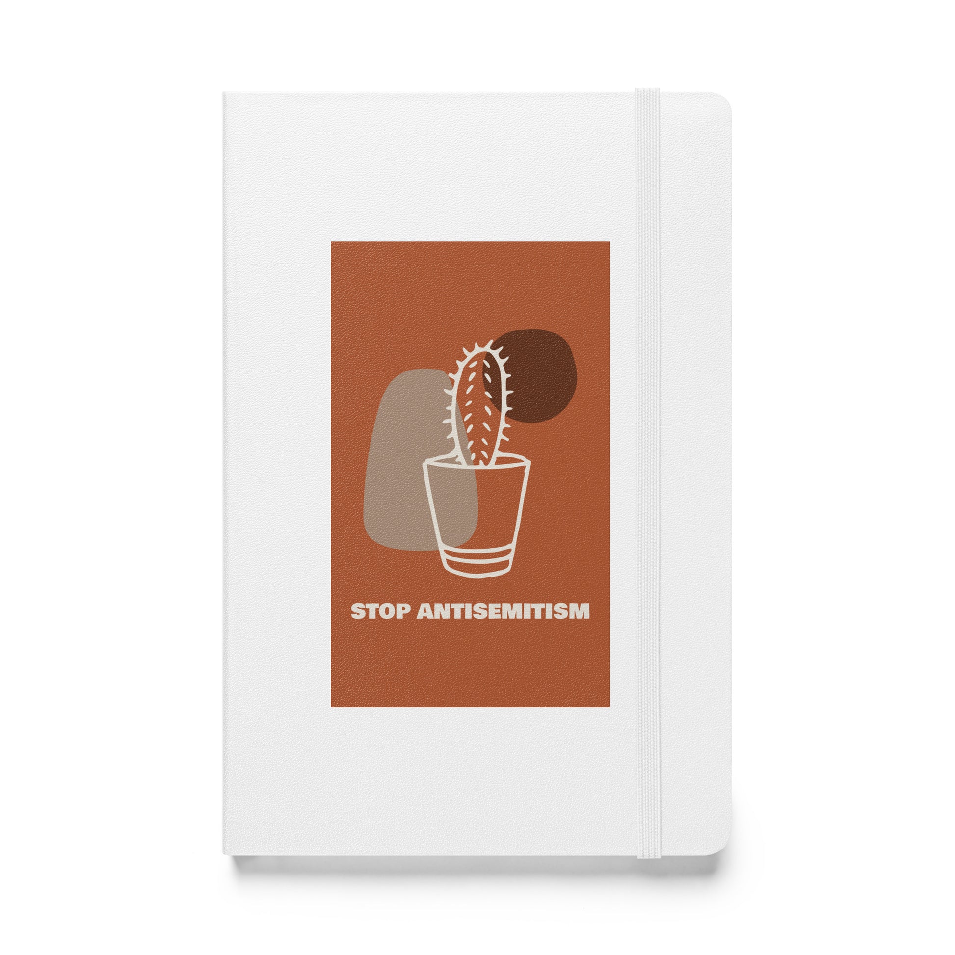 Stop Antisemitism | Plants & Flowers Edition | Hardcover Notebook