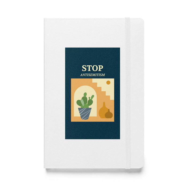 Stop Antisemitism | Plants & Flowers Edition | Hardcover Notebook