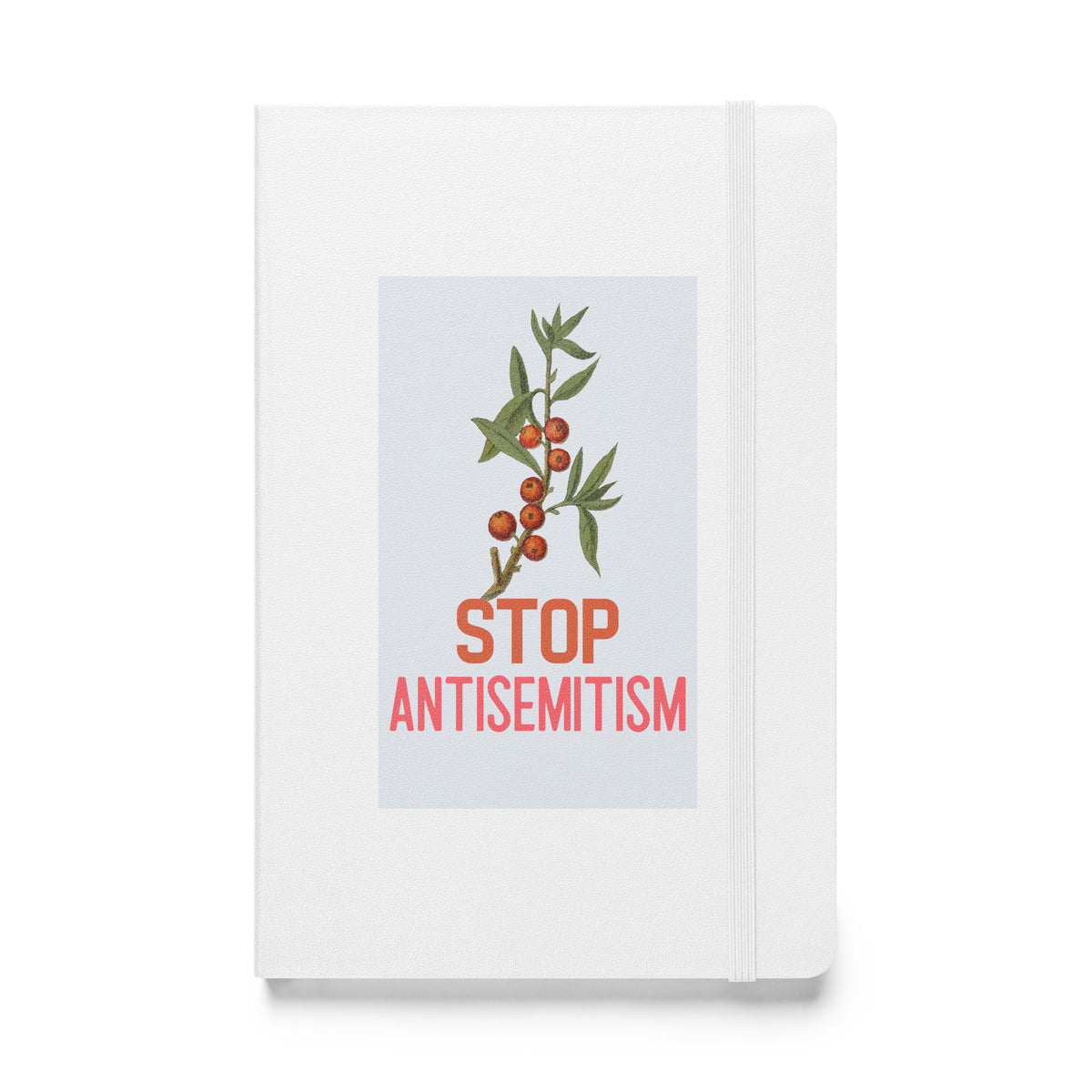 Stop Antisemitism | Plants & Flowers Edition | Hardcover Notebook Jouparty