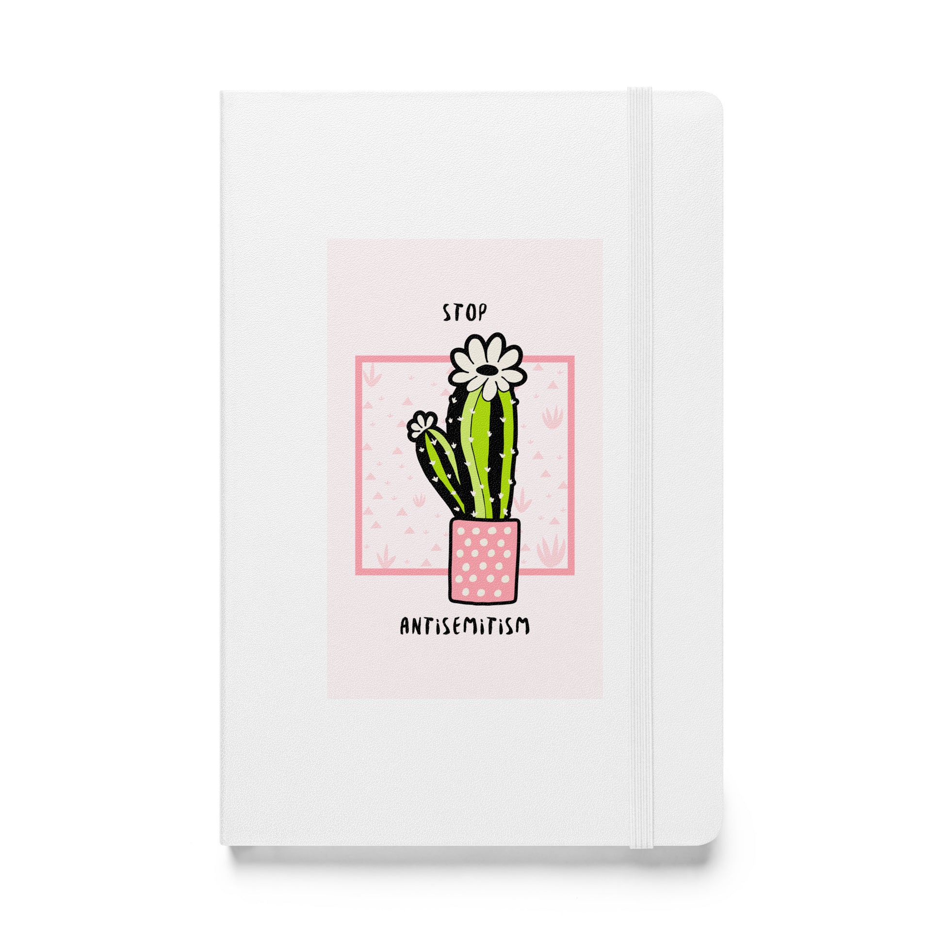 Stop Antisemitism | Plants & Flowers Edition | Hardcover Notebook