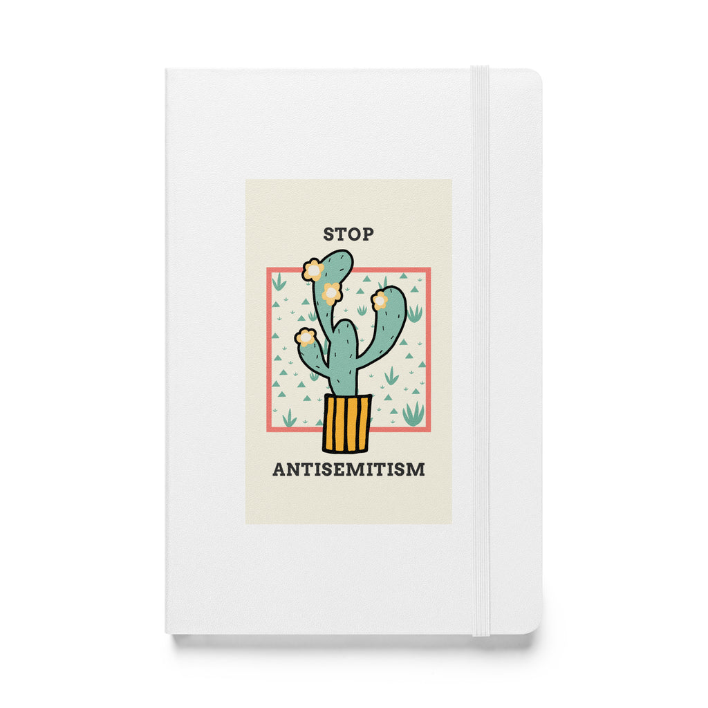 Stop Antisemitism | Plants & Flowers Edition | Hardcover Notebook