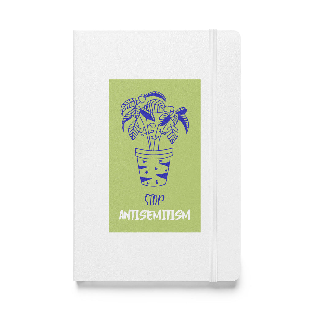 Stop Antisemitism | Plants & Flowers Edition | Hardcover Notebook