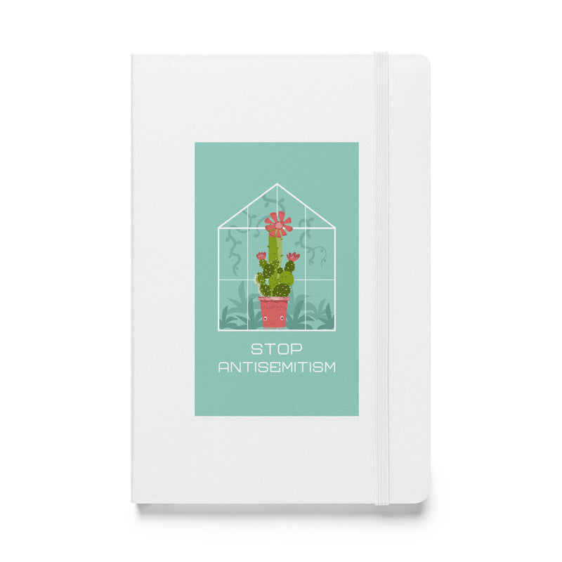 Stop Antisemitism | Plants & Flowers Edition | Hardcover Notebook