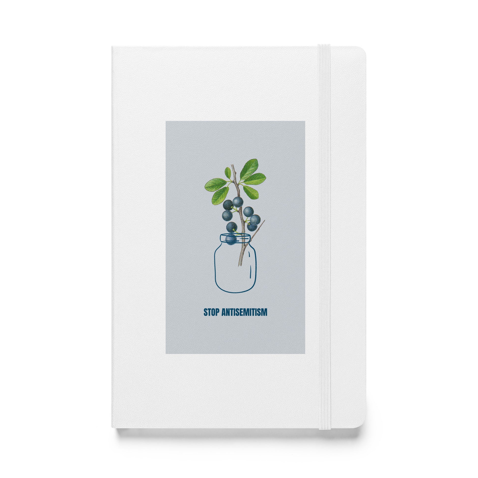 Stop Antisemitism | Plants & Flowers Edition | Hardcover Notebook
