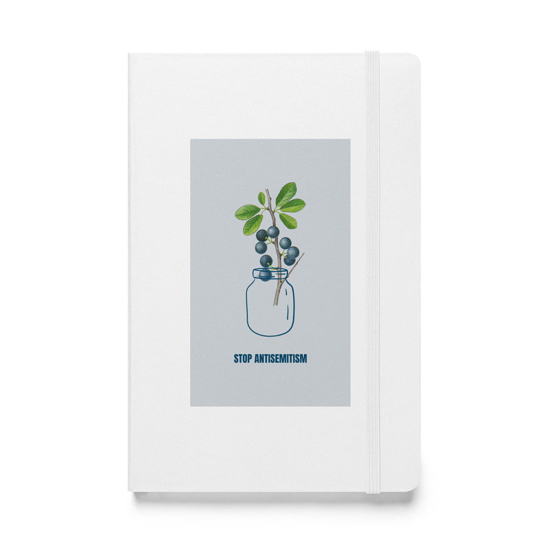 Stop Antisemitism | Plants & Flowers Edition | Hardcover Notebook