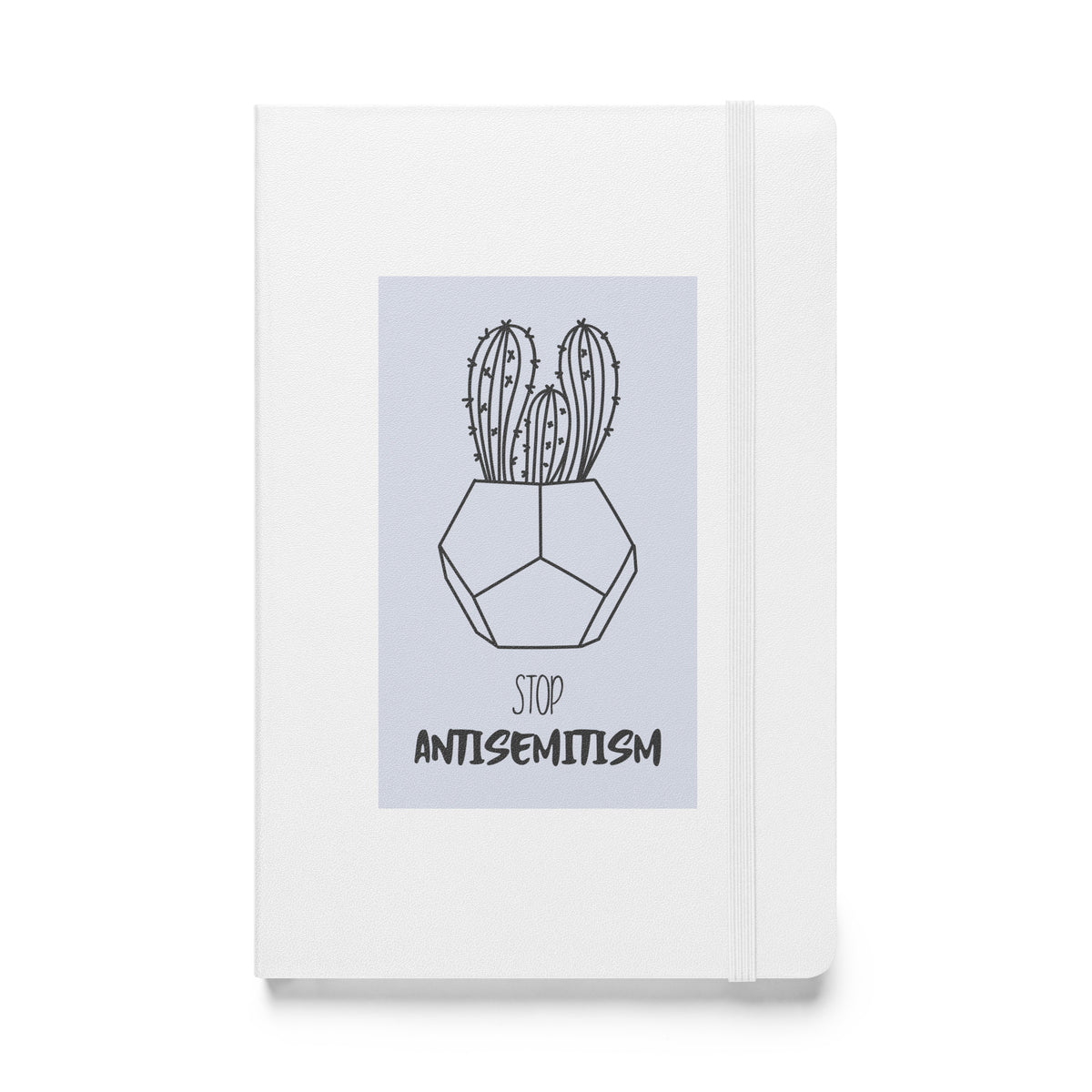 Stop Antisemitism | Plants & Flowers Edition | Hardcover Notebook Jouparty