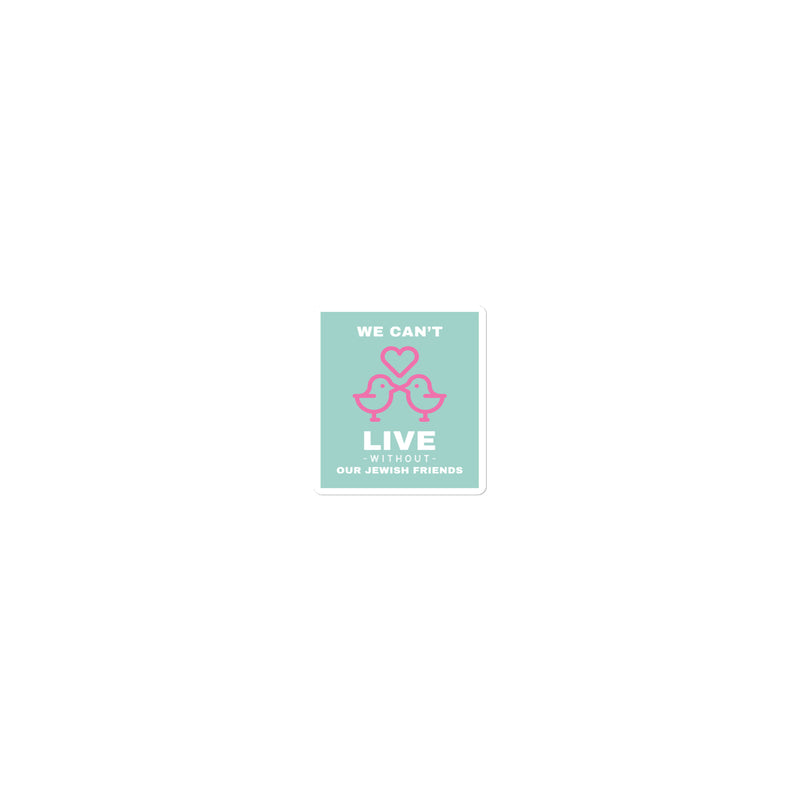 All In For Jews | Kiss Cut Sticker