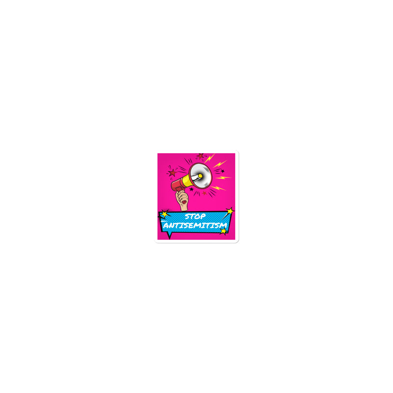 Pop Art Style | Antisemitism | Kiss Cut Sticker