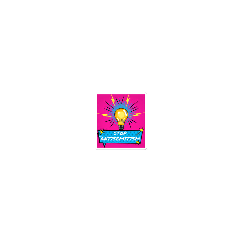 Pop Art Style | Antisemitism | Kiss Cut Sticker