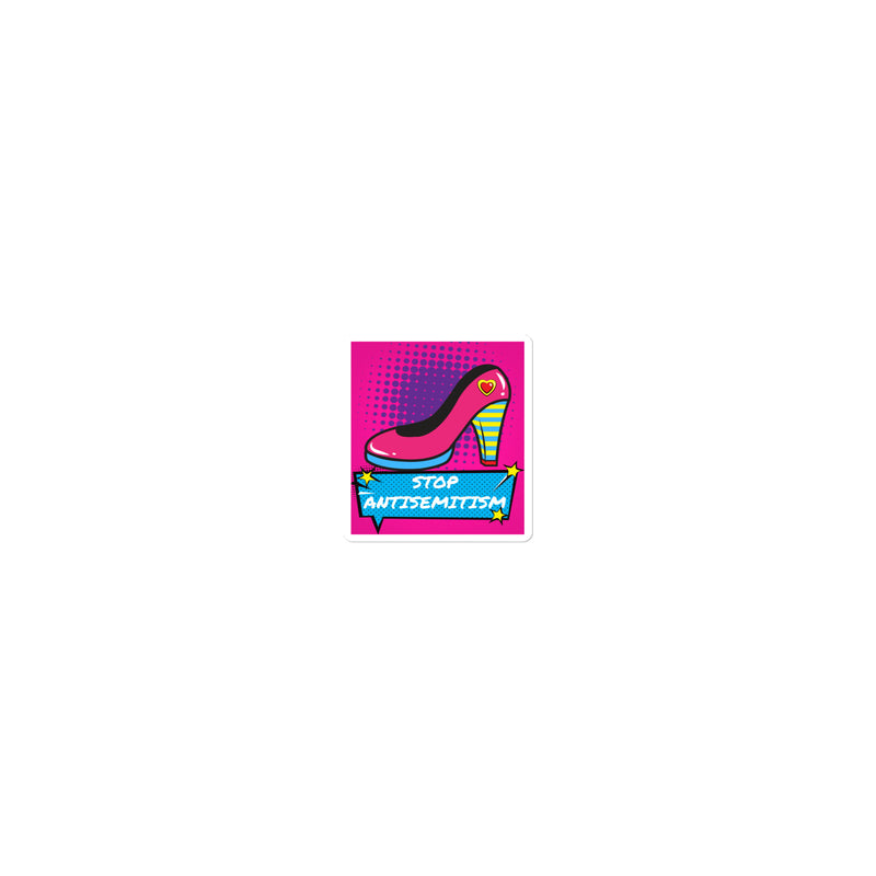 Pop Art Style | Antisemitism | Kiss Cut Sticker