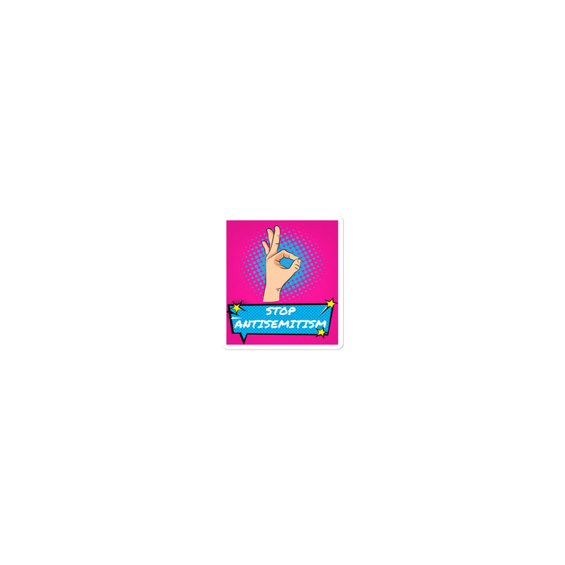 Pop Art Style | Antisemitism | Kiss Cut Sticker