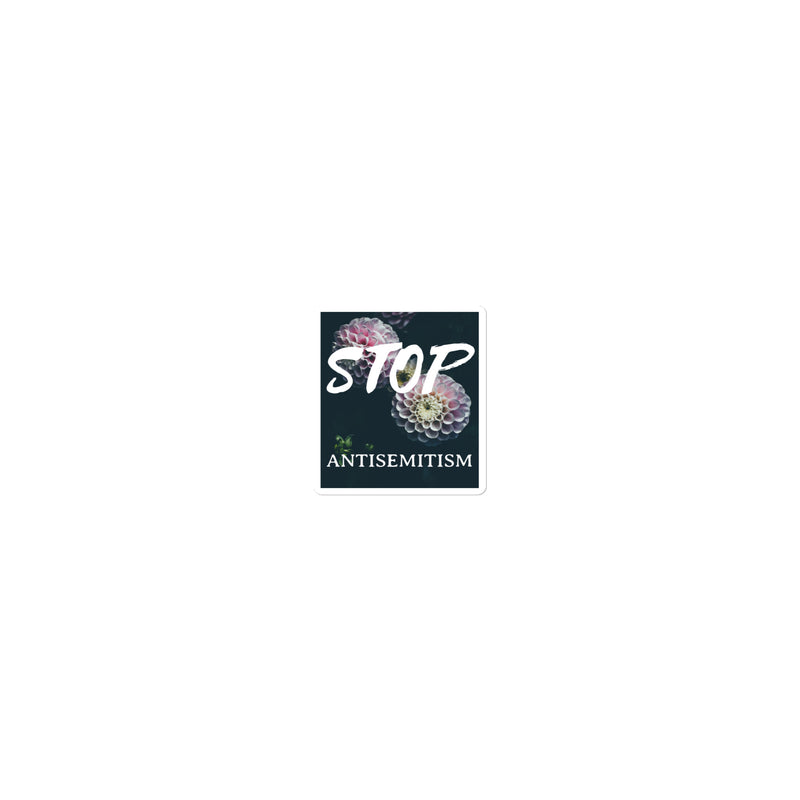 Flower Power | Antisemitism | Kiss Cut Sticker