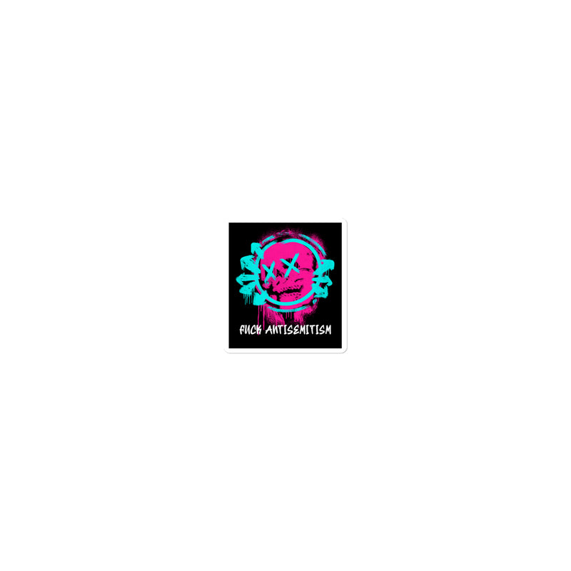 Fuck Antisemitism Graffiti | Kiss Cut Sticker
